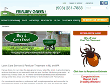 Tablet Screenshot of fairwaygreeninc.com